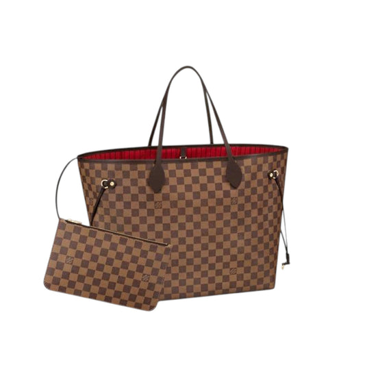 Louis Vuitton Neverfull GM Damier Ebene Coated Canvas