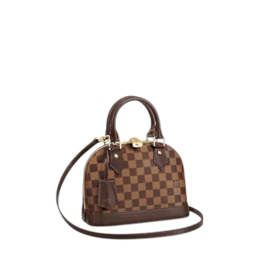 Louis Vuitton Alma BB Damier Ebene Coated Canvas