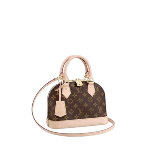 Louis Vuitton Alma BB Monogram Coated Canvas