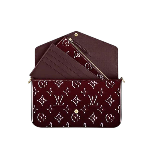 Louis Vuitton Félicie Pochette Amarante Red/Pink