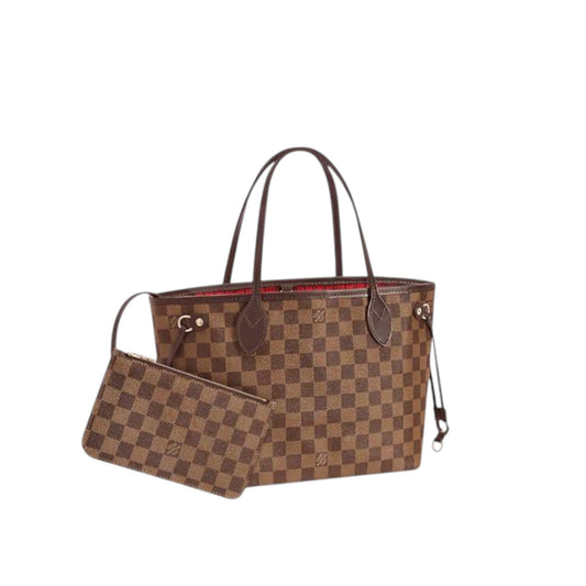 Louis Vuitton Neverfull PM Damier Ebene Coated Canvas